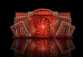 民国复古婚礼效果图