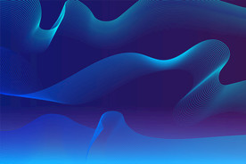 蓝色波纹背景