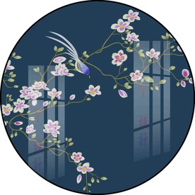 新中式花鸟装饰画