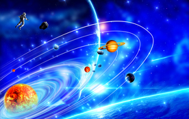 星空星系太阳系