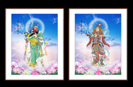 韦陀尊天菩萨 伽蓝菩萨