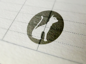 品牌logo纸质样机