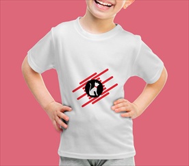 品牌logo儿童T恤样机