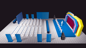 活动布置3D效果图