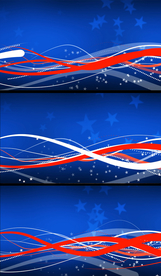 星形飘带动态视频素材