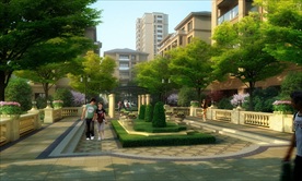 园林景观分层psd