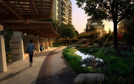 园林景观分层psd