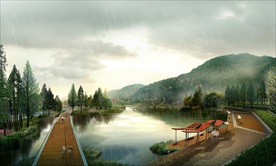 园林景观分层psd