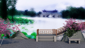 古典古风红楼梦院子