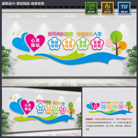 心理咨询文化墙