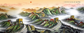 长城国画长城长城国画