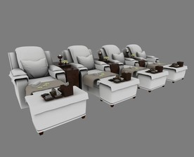 休闲沙发椅3d模型