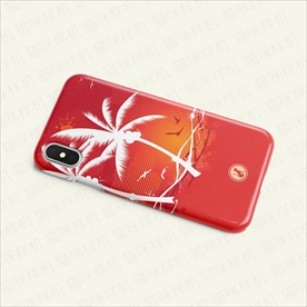 文创手机壳logo样机