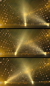 金色旋转特效舞台背景视频