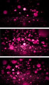 4k唯美舞台粒子背景视频