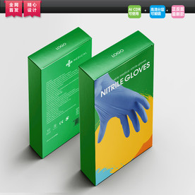 医用丁腈手套包装 新款医用手套
