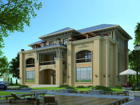 外墙砖效果图 自建房