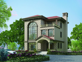 外墙砖效果图 自建房