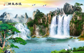 山水画 水墨山水画 意境山水画