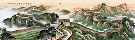 长城国画长城长城国画