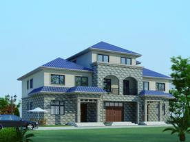 外墙砖效果图 自建房