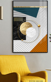 现代简约抽象大理石纹装饰画