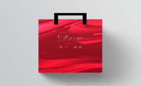 红色高档手提袋