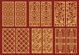花纹隔断