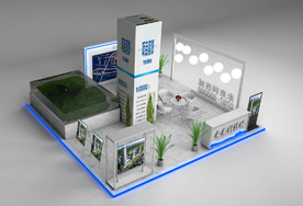 展厅设计  地产展位