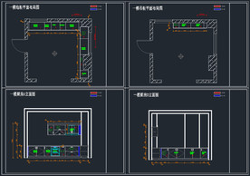 一套自建房厨房施工图