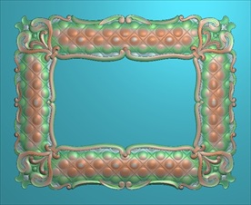 精雕图 标牌镜框