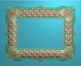 精雕图 标牌镜框