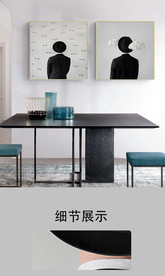 北欧时尚人物轻奢装饰画