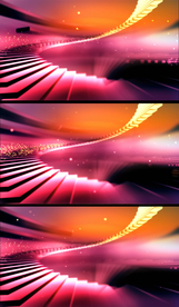 炫丽渐变阶梯婚庆视频背景