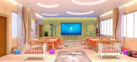 早教中心育婴室设计案例效果图