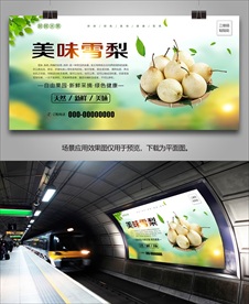 雪梨展板灯箱易拉宝挂画展架海报