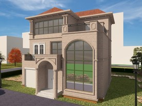 别墅外立面效果图