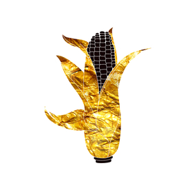 金色玉米元素