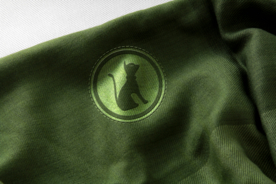 品牌logo布料样机