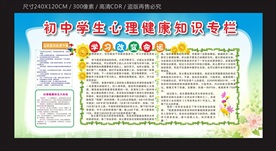 初中学生心理健康知识专栏
