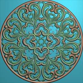 精雕图 洋花 欧式花