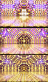 金碧辉煌演艺背景视频素材