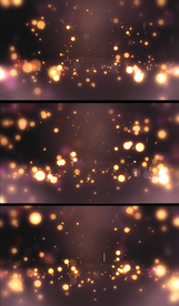 金光圆形下落反弹视频素材