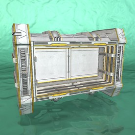 太空舱 科幻模型 建筑模型