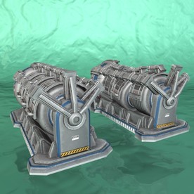 太空舱 科幻模型 建筑模型