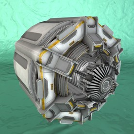 飞船模型 宇宙飞船 3d打印模