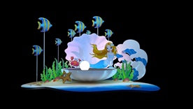 海洋贝壳美陈DP