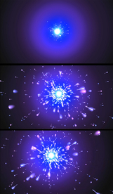 粒子飞散动感VJ背景视频