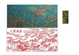 大展宏图 长城精雕图