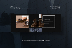 男鞋H5头图banner底图